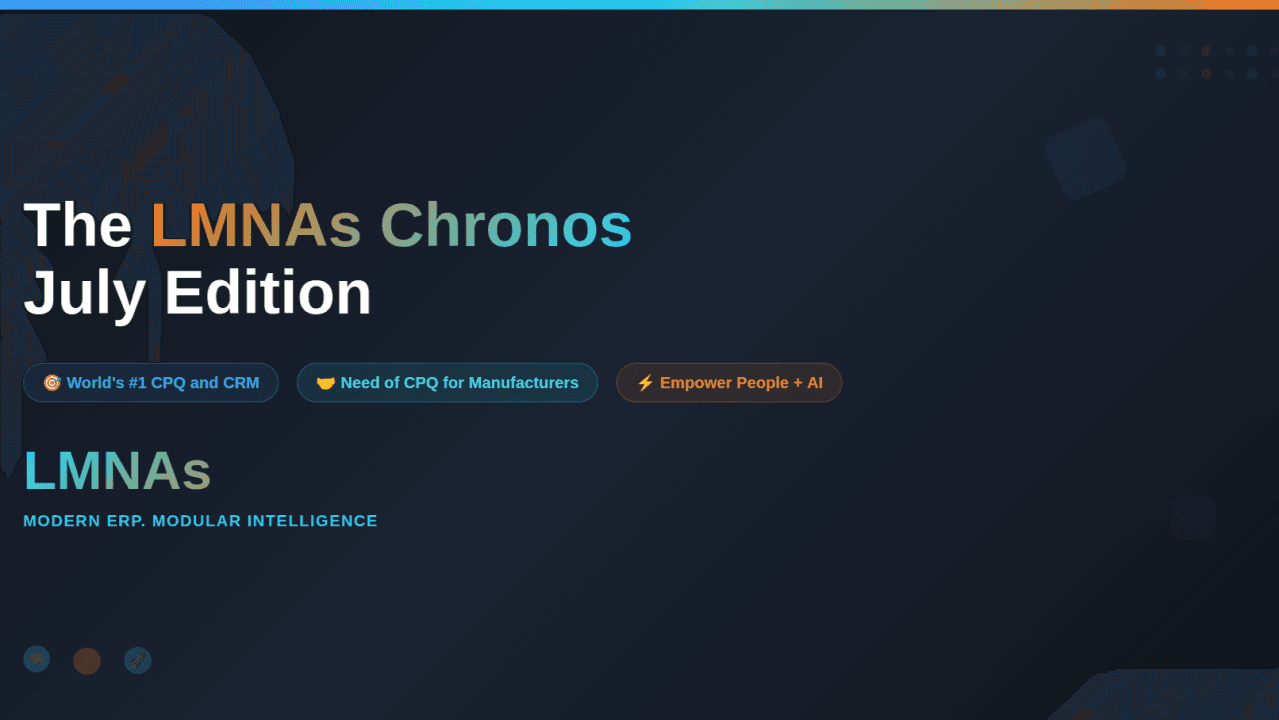 Building the Future of Transformer Sales : The LMNAs Chronos - July Edition