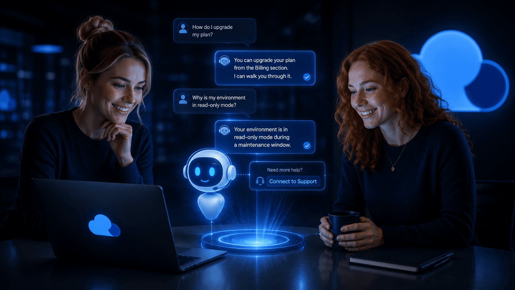 LensCloud AI Assistance